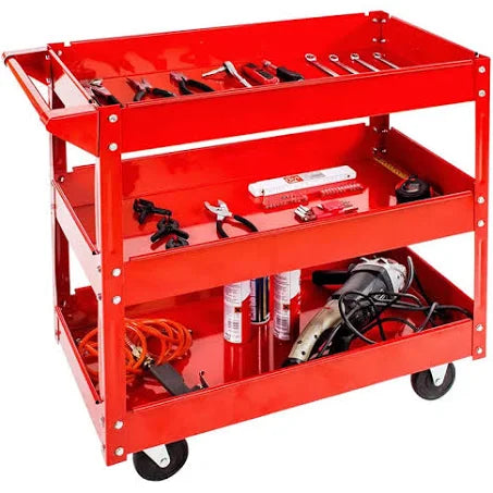 Wholesale 3-Level Garage Storage Heavy Duty Workshop Wheel Parts and Trolley ...