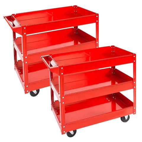 Wholesale 3-Level Garage Storage Heavy Duty Workshop Wheel Parts and Trolley ...