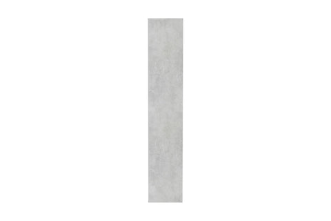 vidaXL Shoe Cabinet Concrete Grey 54x34x183 cm Chipboard