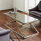 Pyramid Silver Coffee Table | Native | Living Room Furniture