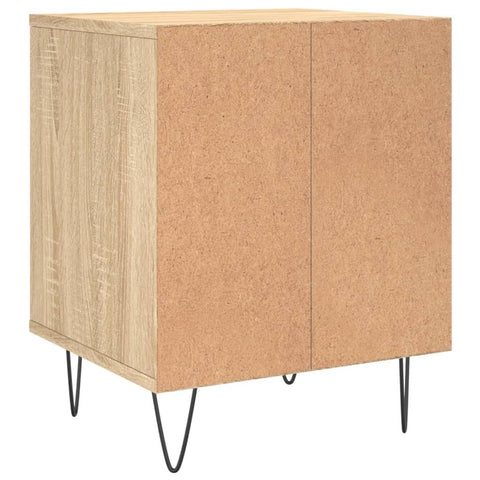 vidaXL Bedside Cabinets 2 Pcs Sonoma Oak 40x35x50 cm Engineered Wood