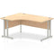 Impulse 1600mm Left Crescent Desk Cantilever Leg