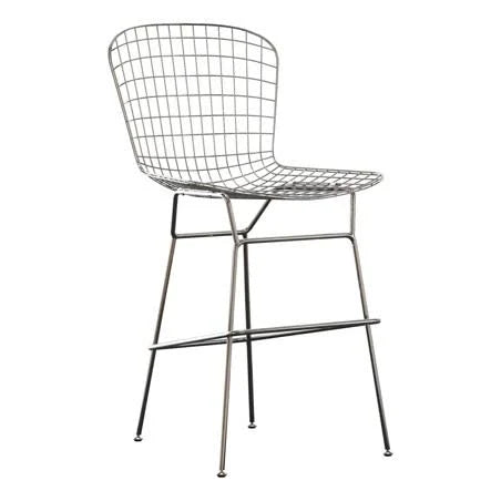 Bar Stool Wire 3D model - Zuo Modern