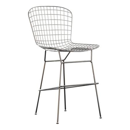 Bar Stool Wire 3D model - Zuo Modern
