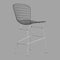 Bar Stool Wire 3D model - Zuo Modern