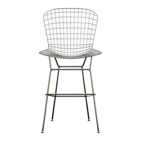 Bar Stool Wire 3D model - Zuo Modern