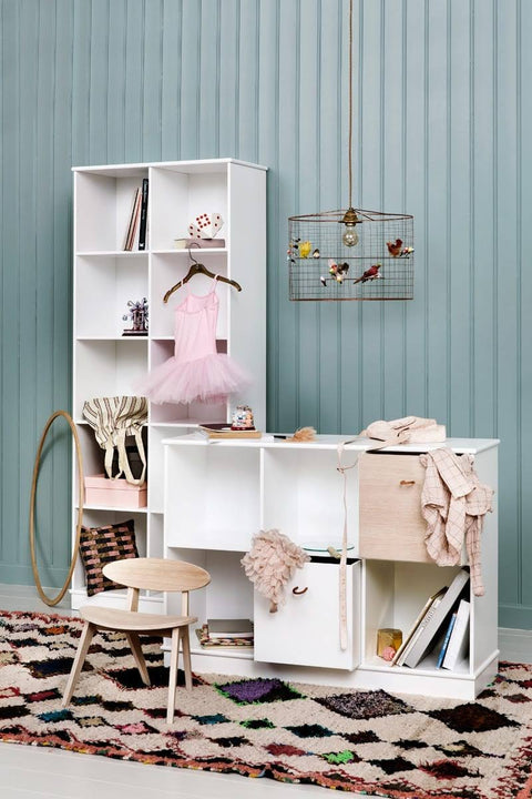 Oliver Furniture Wood Shelving Unit with Base - 3 x 2 Unit