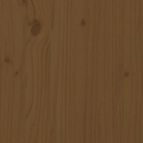 vidaXL Sideboard Honey Brown 100x40x75 cm Solid Wood Pine