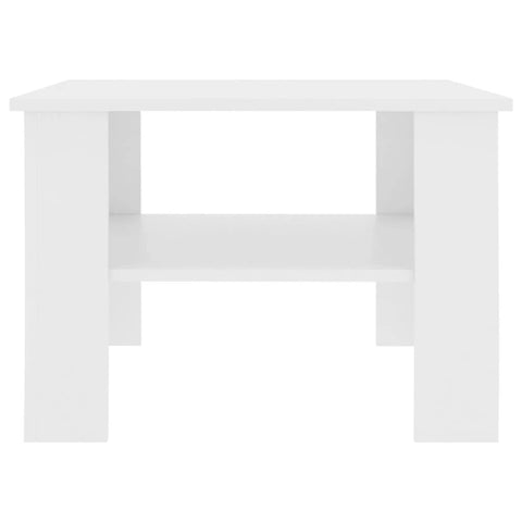vidaXL Coffee Table Black 60x60x42 cm Chipboard