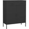 vidaXL Storage Cabinet Anthracite 80x35x101.5 cm Steel