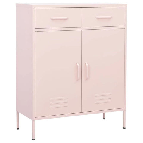 vidaXL Storage Cabinet Anthracite 80x35x101.5 cm Steel