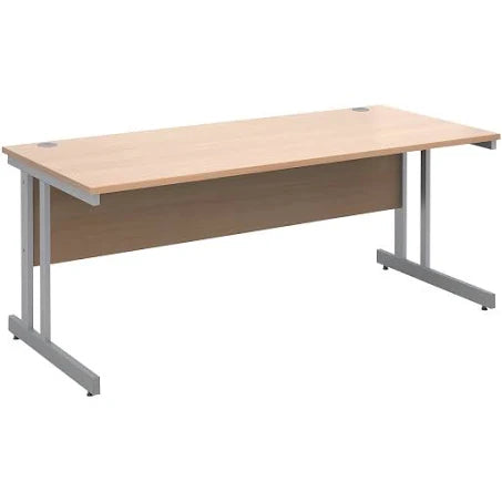 Dams International Straight Desk Momento Beech 1,800 x 800 x 725 mm