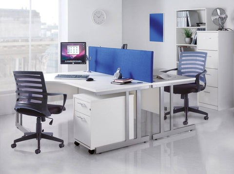 Dams International Straight Desk Momento Beech 1,800 x 800 x 725 mm