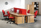 Dams International Straight Desk Momento Beech 1,800 x 800 x 725 mm