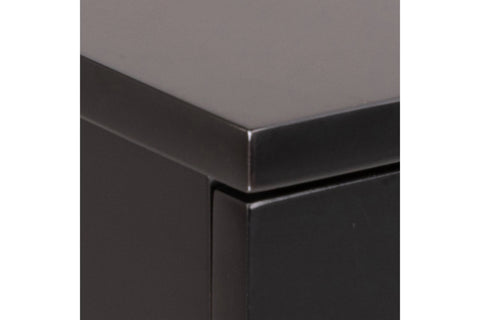 Ashlan Bedside Table in Black