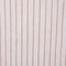 Pouffe Light Beige Cotton 40 x 25 cm Round Fabric Velvet Structure Ribbed ...