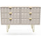 Cube Ready Assembled 6 Drawer Midi Chest - Kashmir Matt