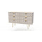 Cube Ready Assembled 6 Drawer Midi Chest - Kashmir Matt