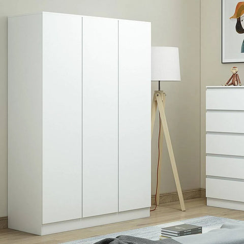 Braeburn 3 Door Wardrobe Metro Lane Finish: Matt White