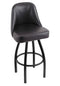 L048 Logo Grizzly Notre Dame (Shamrock) Swivel Bar Stool