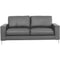 Frankie 3 Seater Sofa Mercury Row Upholstery Colour: Grey