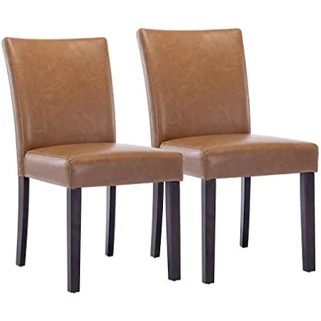 Watson & WhitelyUpholstered Kitchen & Dining Room Chairs with Low Back, Faux ...