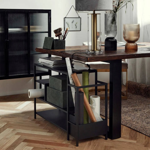 Nordal Shoe Rack - Black - 19989