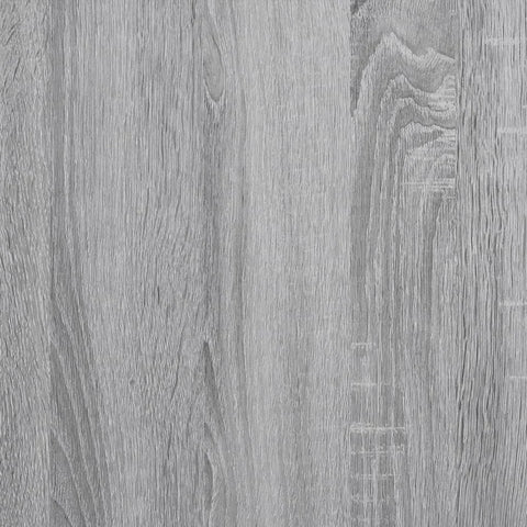 vidaXL Bookcase Grey Sonoma 57x28.5x141 cm Engineered Wood