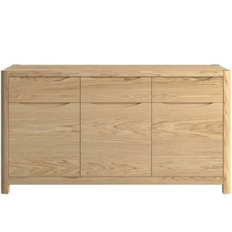 Winsor Stockholm 3 Door Sideboard Oak