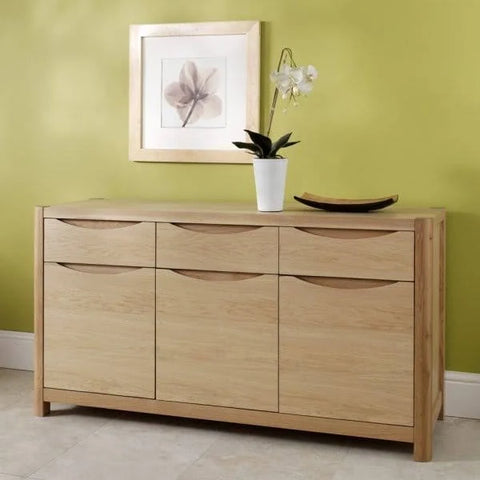 Winsor Stockholm 3 Door Sideboard Oak