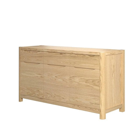 Winsor Stockholm 3 Door Sideboard Oak