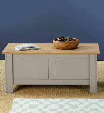 Sherbourne Lift Top Coffee Table - Grey - Particle Board
