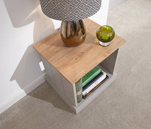 Kendal Grey Lamp Table