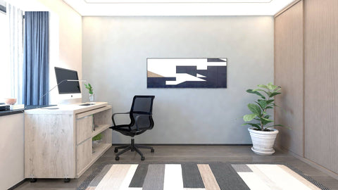 Fleur Smart Storage Desk - White
