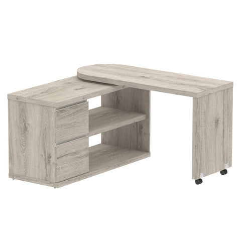Fleur Smart Storage Desk - White