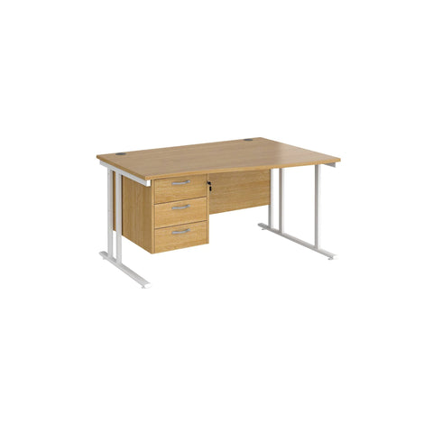 Dams International Wave Desk MC14WRP3WHO 1,400 x 725 x 800 - 990 mm