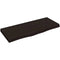 vidaXL Wall Shelf Dark Grey 100x40x6 cm Treated Solid Wood Oak