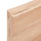vidaXL Wall Shelf Dark Grey 100x40x6 cm Treated Solid Wood Oak