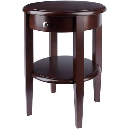 Winsome Wood Concord Accent End Table, Walnut Finish