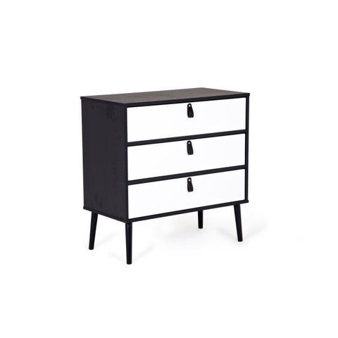 Marianne Chest 3 Drawer, Black by David Phillips | In Stock & Ready to Deliver