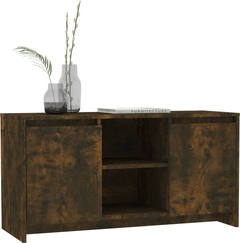 vidaXL TV Cabinet White 102x37.5x52.5 cm Engineered Wood