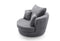 ABAKUS Direct - Jumbo Swivel Chair Grey