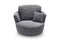 ABAKUS Direct - Jumbo Swivel Chair Grey