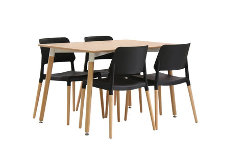 LPD Fraser Dining Table - Black