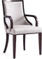 Manhattan Comfort Grand 2-Piece Beech Wood Faux Leather Upholstered Dining ...