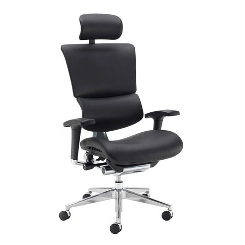 Dams International Double Back To Desk Adapt II White with Frame