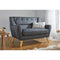 Birlea Lambeth Grey Medium Sofa