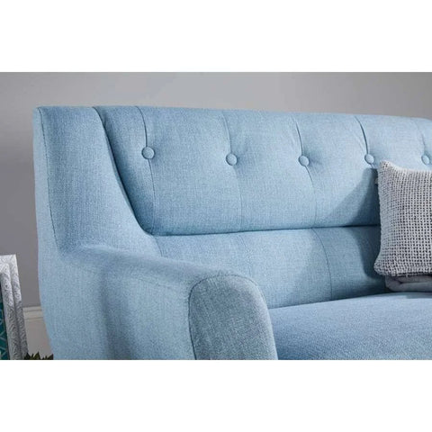 Birlea Lambeth Grey Medium Sofa