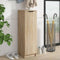 vidaXL Modern Shoe Cabinet in Sleek Sonoma Oak - 30 x 35 x 100 cm - Engineered ...