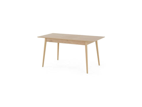 Classic Extendable Dining Table Set Table + Set of 4 Chairs